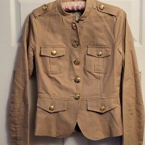 Dynamite Military Style Jacket with Gold Buttons NWOT